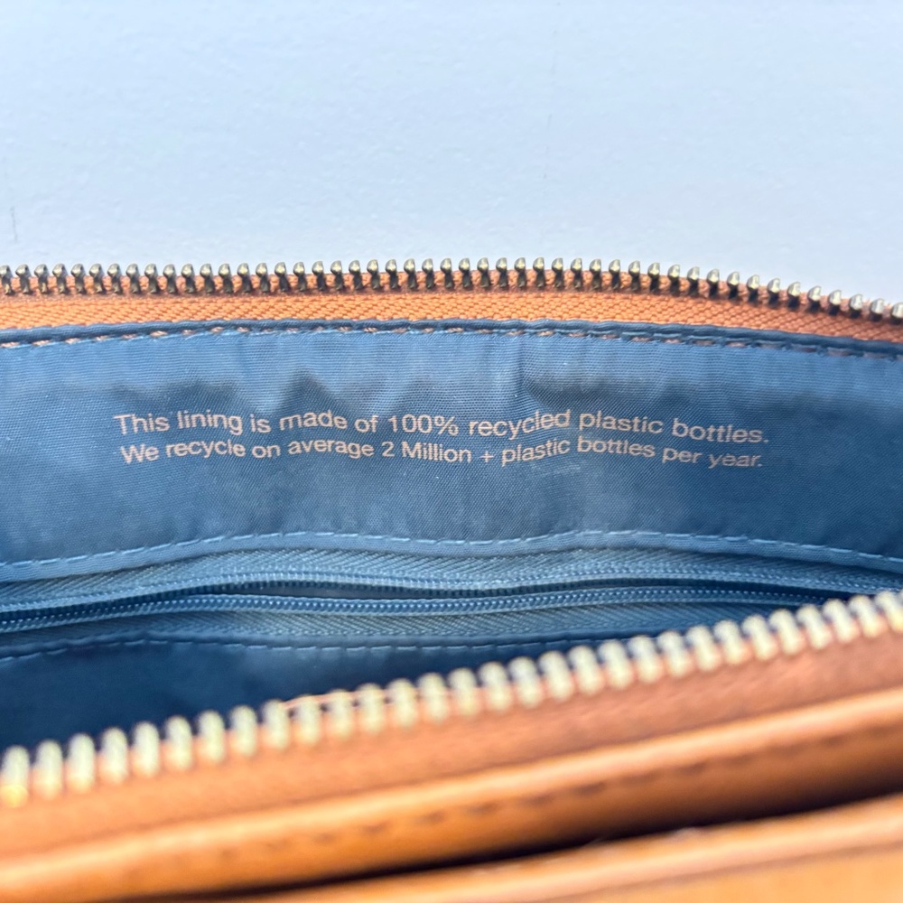 Matt and Nat Eeha Vegan Crossbody Bag Caramel/Tan - Picture 10 of 13